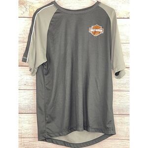 Harley Davidson Motor Clothes Pullover Polyester Shirt H-D Performance Size L